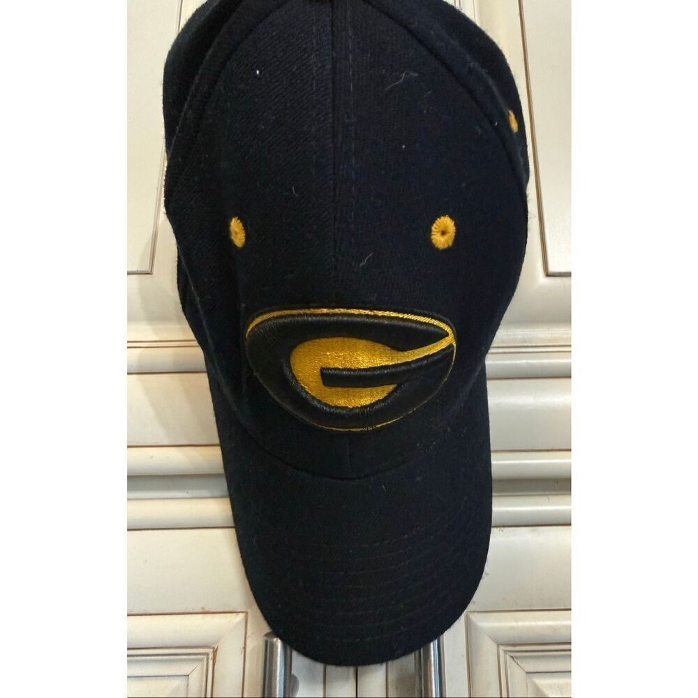 Zephyr Grambling State Tigers Clean Up Baseball Cap Hat Black Gold Medium/Large